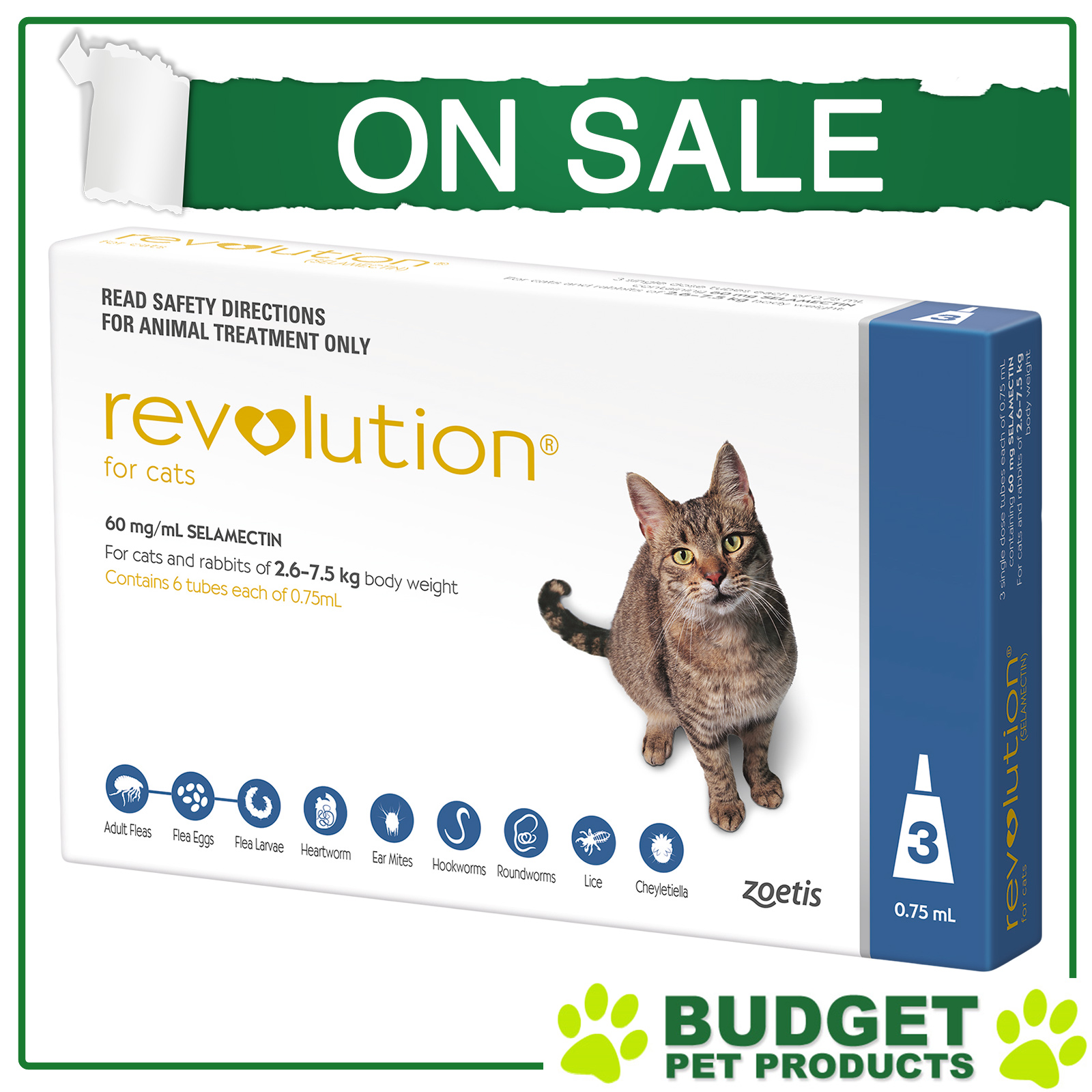 Revolution For Cats All Sizes eBay